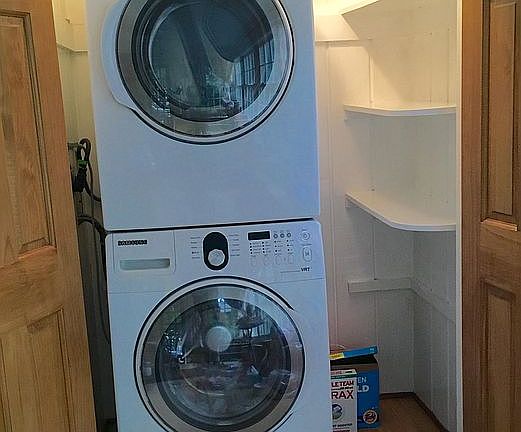 Main fl. laundry. HE wash