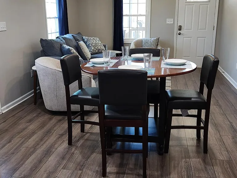 dining/living room from kitchen