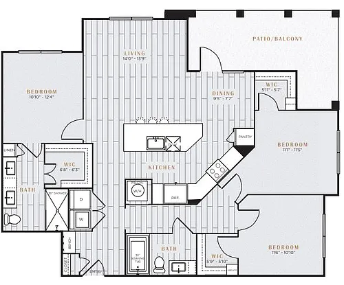 Floor plan C1