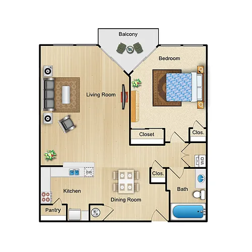 Floor plan Capri