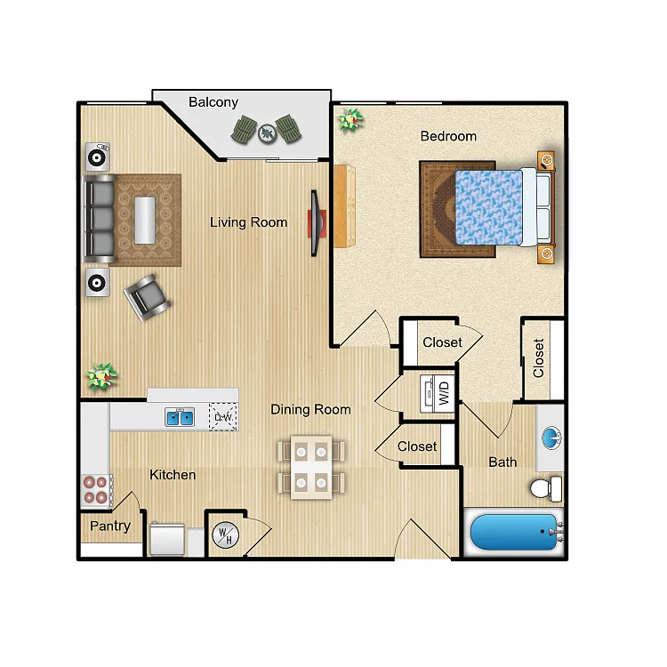 Floor plan Amalfi