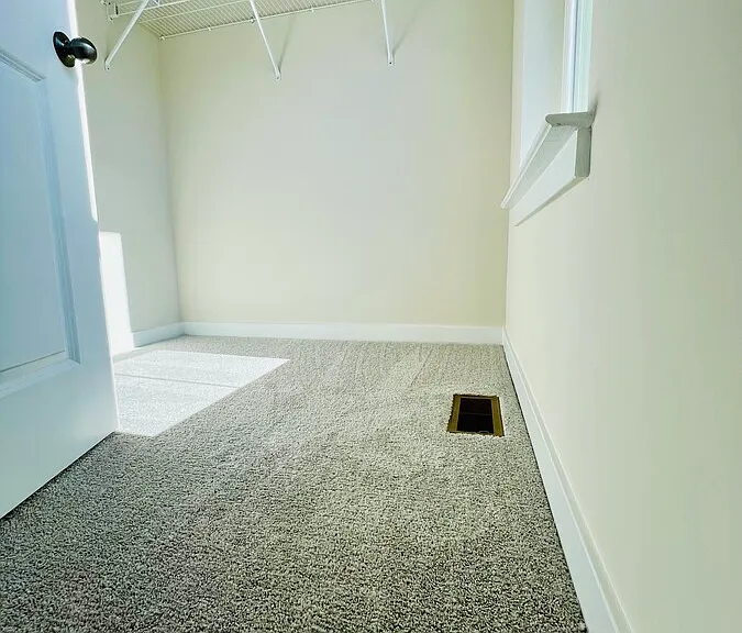 Second bedroom walkin closet with Window