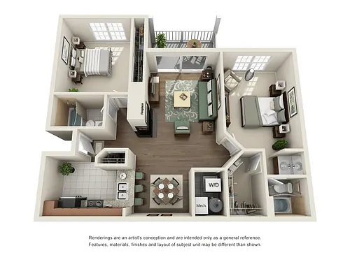 Floor plan Dorchester - Premium