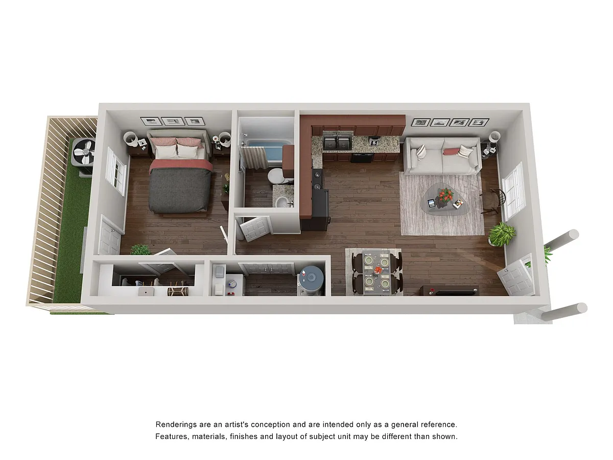 Floor plan Mustang