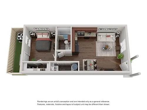 Floor plan Mustang