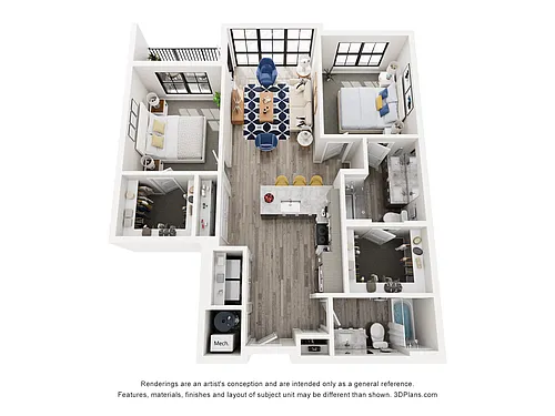 Floor plan Keel Line - C3.B