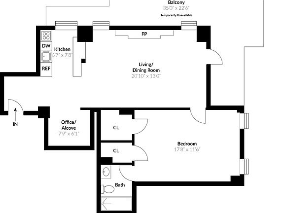5th image of 1 University Pl APT 19B