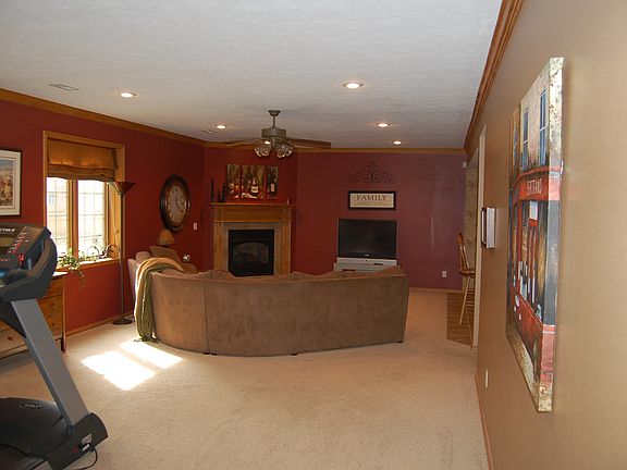 Basement living area