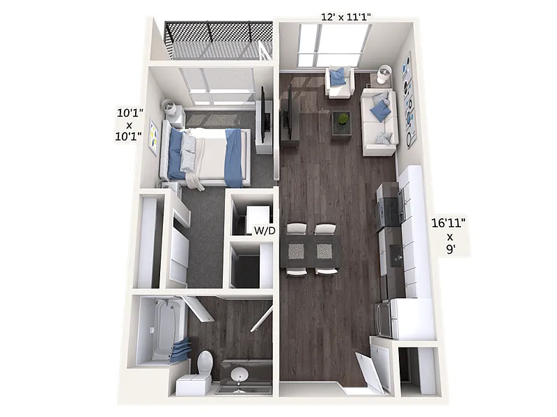 Floor plan A2.3_646