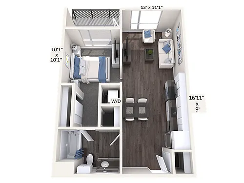 Floor plan A2.3_646