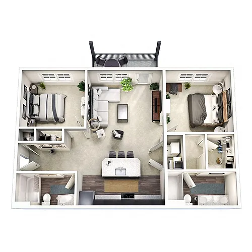 Floor plan C1