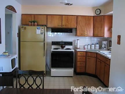 kitchen from dining area