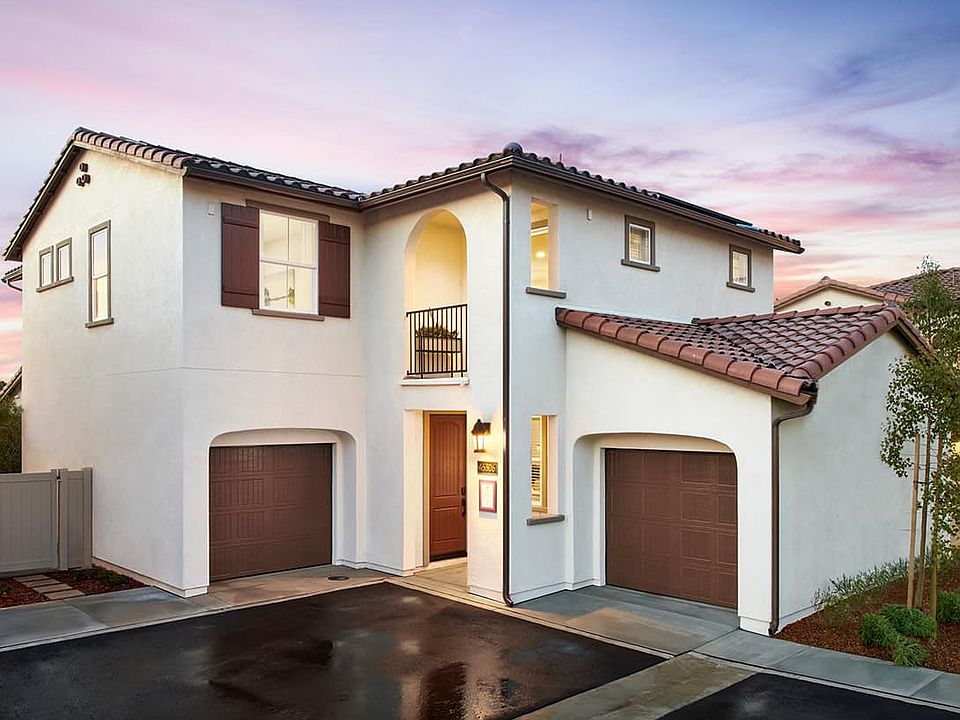 Cassis at Rancho Soleo - Plan 3 Model Home - Spanish Colonial Exterior Style