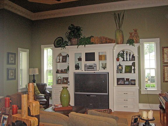 great room built in ent center