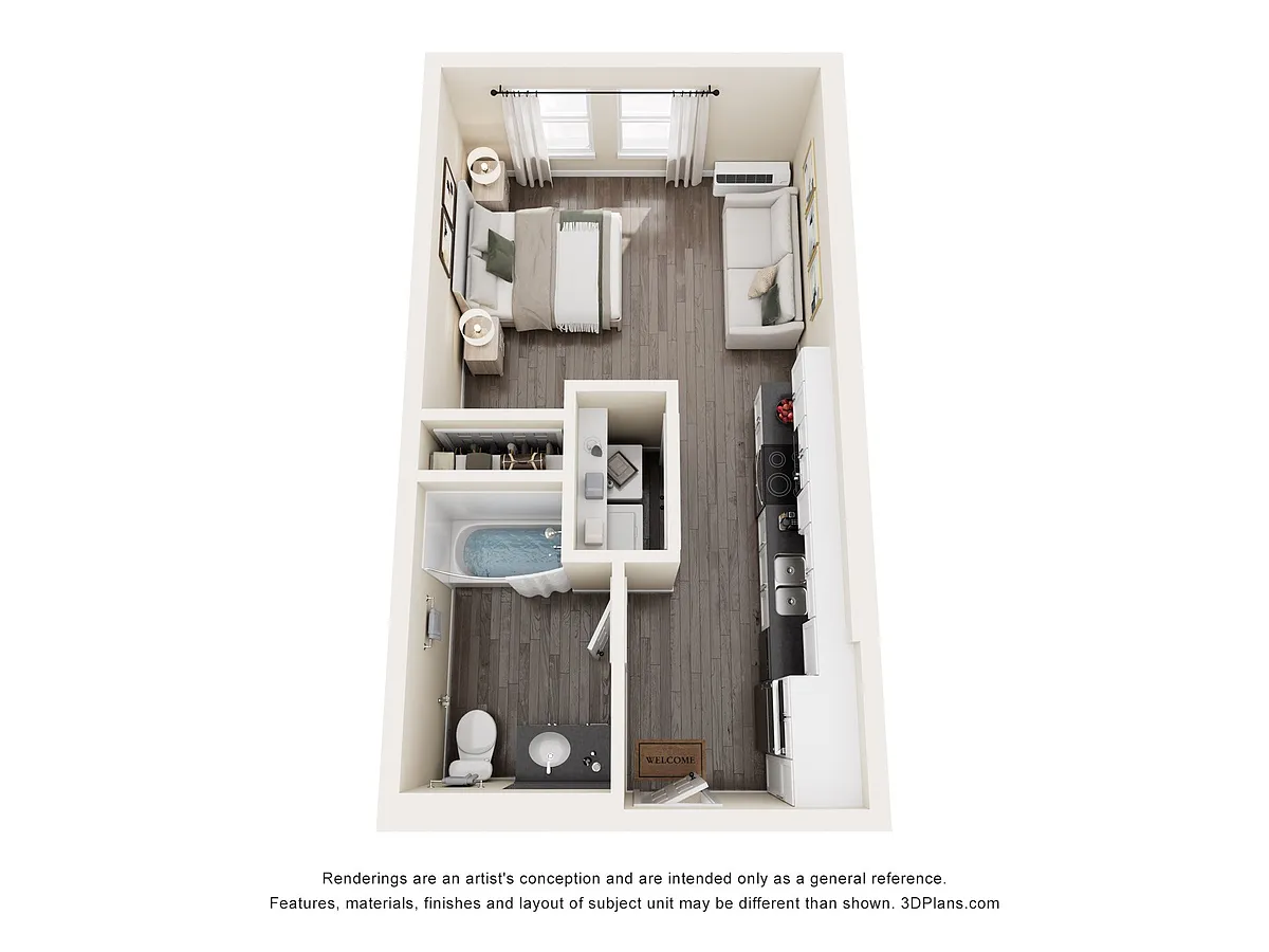 Floor plan Timber ADA