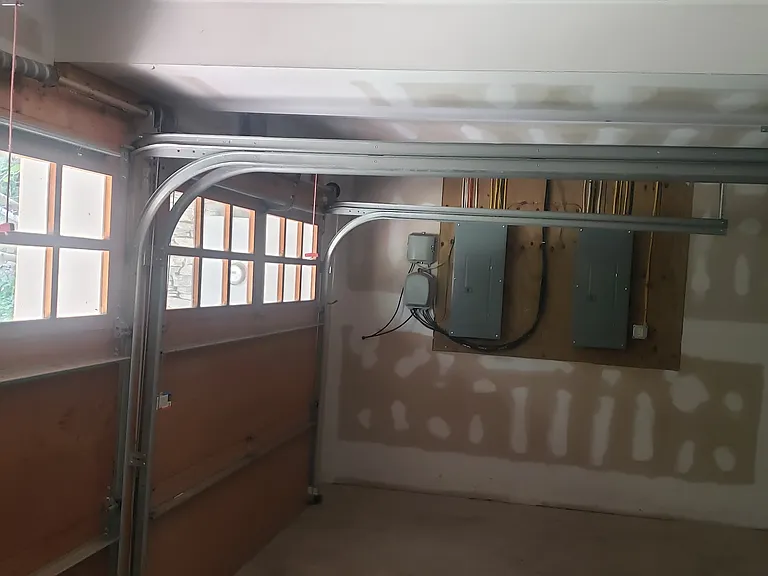Double garage.