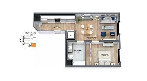 Floor plan 610