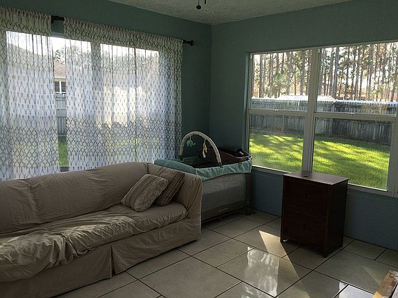 new closed in area w/ tiles