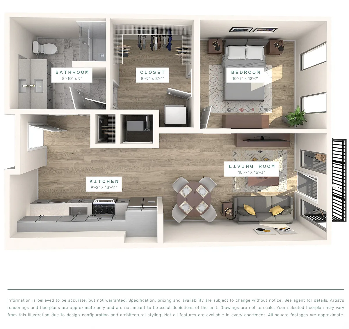 Floor plan A4b - Hume House