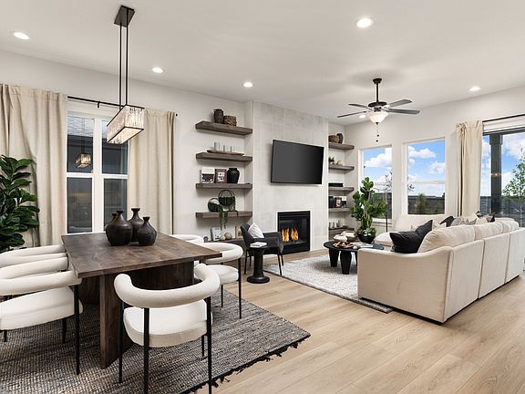 Plan C417 Dining Living Representative Photo