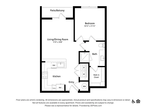 Floor plan A2A