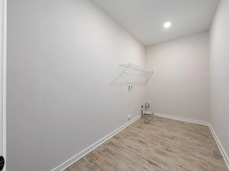 spacious laundry room