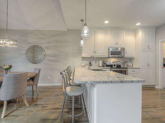 Kitchen-dining view from LR