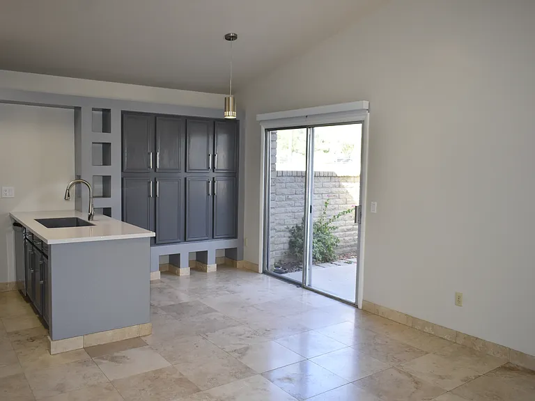 View of the Dining Area from the Living Room