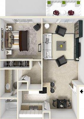1st image of 9128 Burke St APT 118