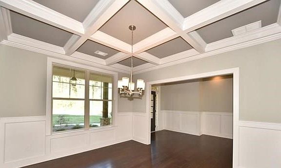 Partial dining room view