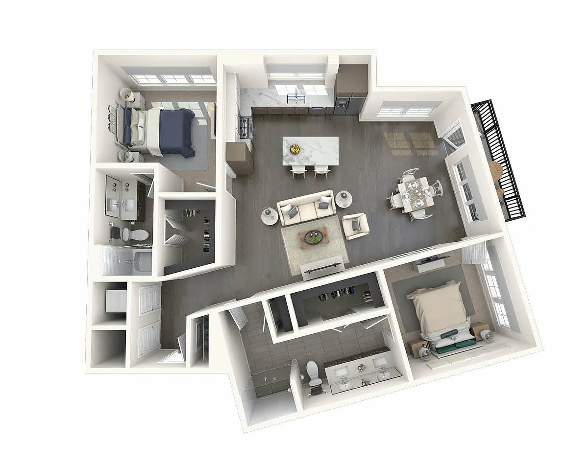 Floor plan B6