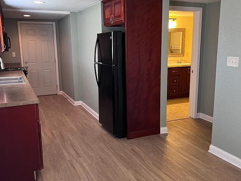 Dining area facing rest of kitchen