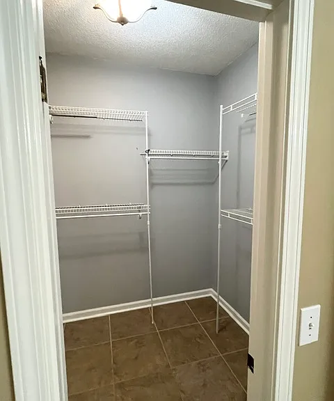 Master walk-in closet