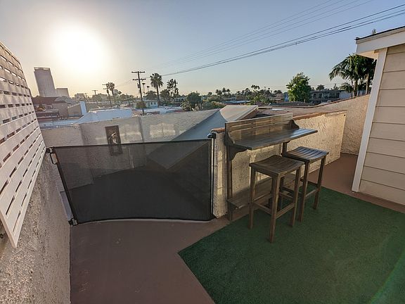Private patio space