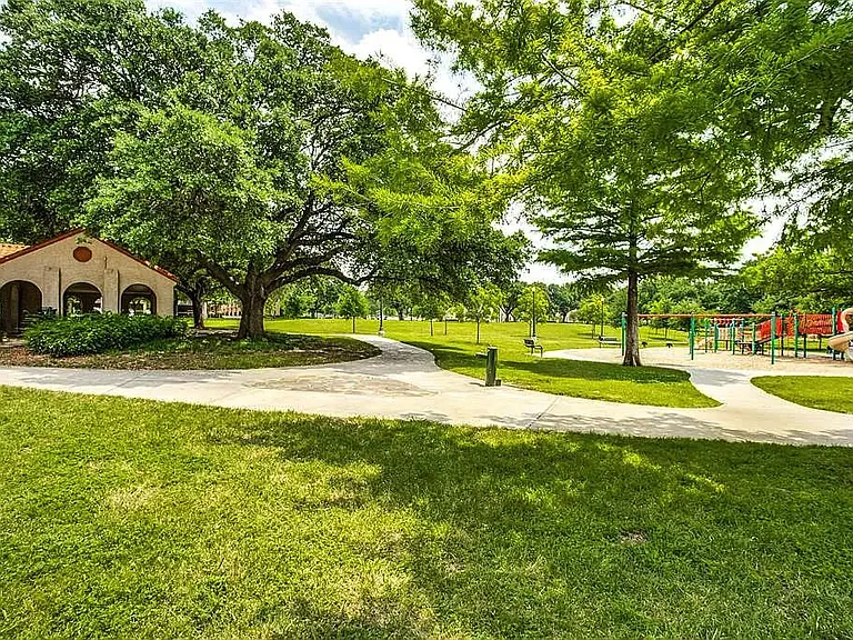 Directly across the street from Cole Park!