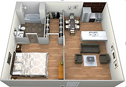 Floor plan Mill