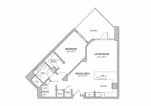 Floor plan A19