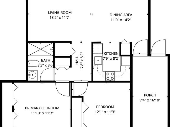 2nd image of 308 Miracle Strip Pkwy SW Unit 5B