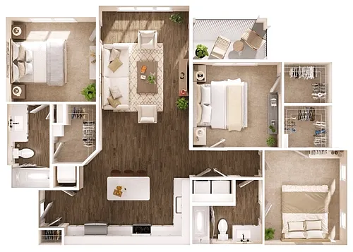Floor plan C1
