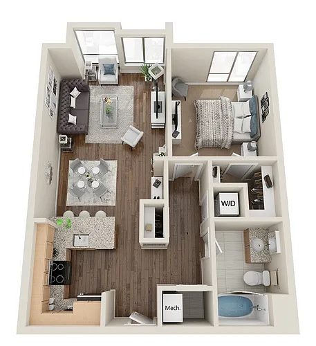 Floor plan AA4
