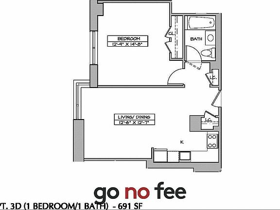 2nd image of 454 Manhattan Ave APT 3D