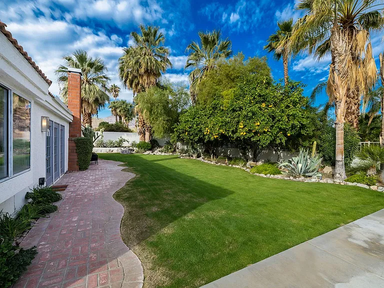 Rear of home.