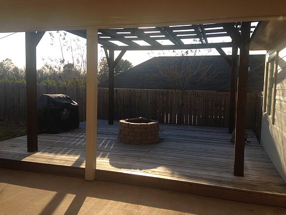 deck and pergola