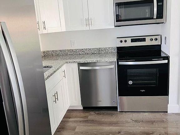 Closer view of your kitchen area