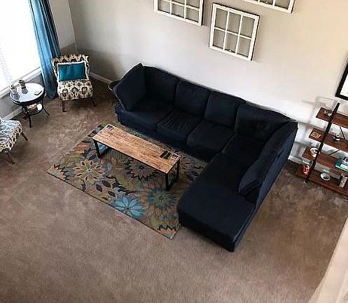 Living room from loft
