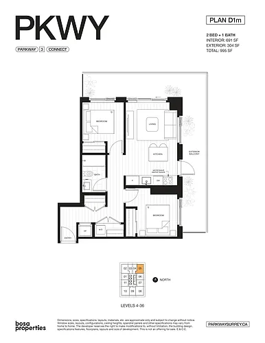 Floor plan 1305