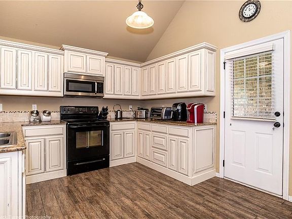 plenty of counter space and open to living area