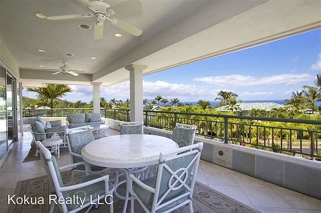 Upstairs lanai
