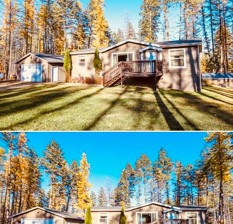 Whitefish Mountain,Half acre property! with lush lawn & landscaping in front yard