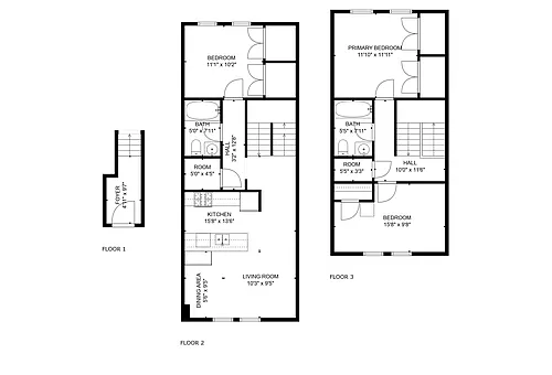 Floor plan tg3br1ba